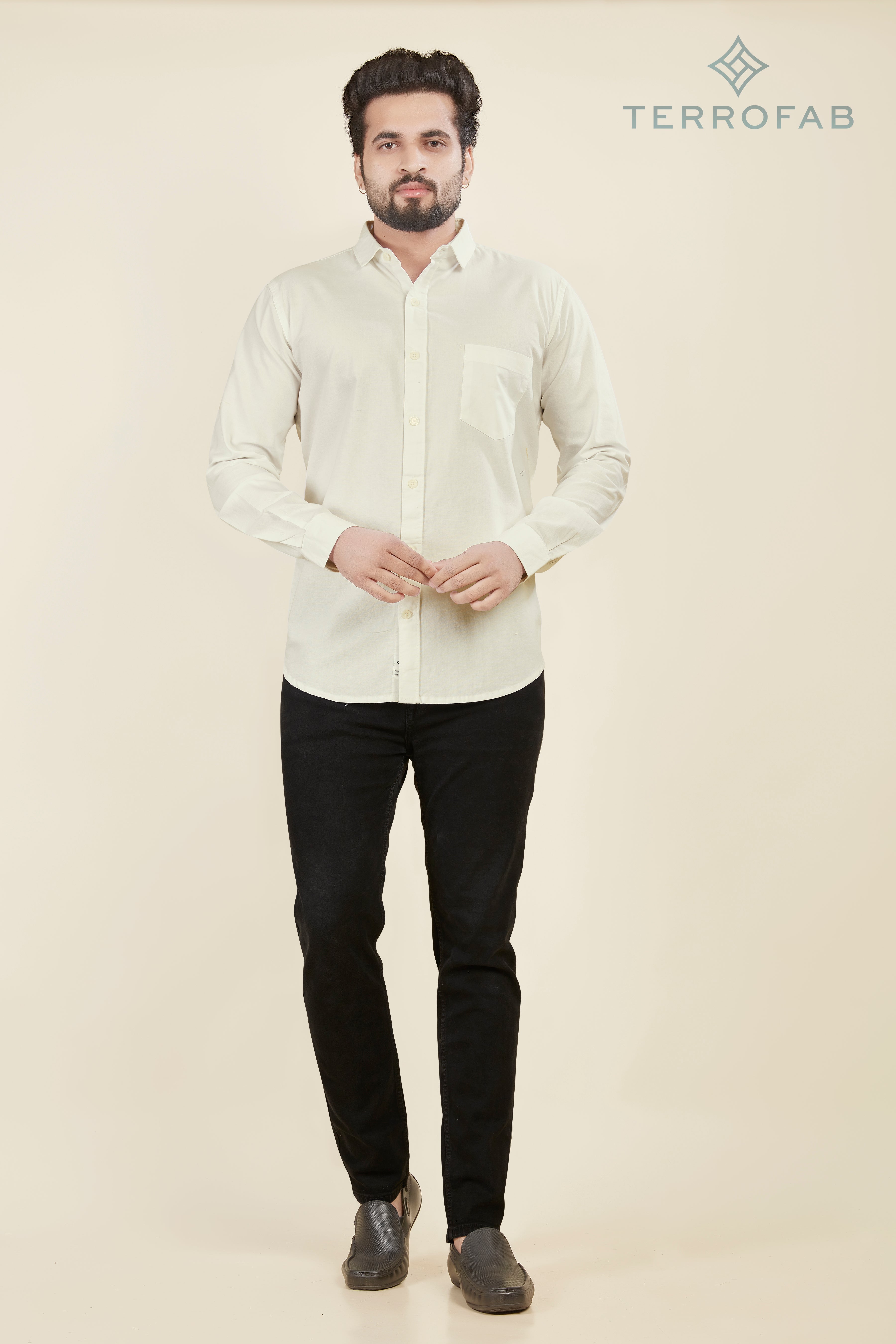 Men’s White Oxford Shirt