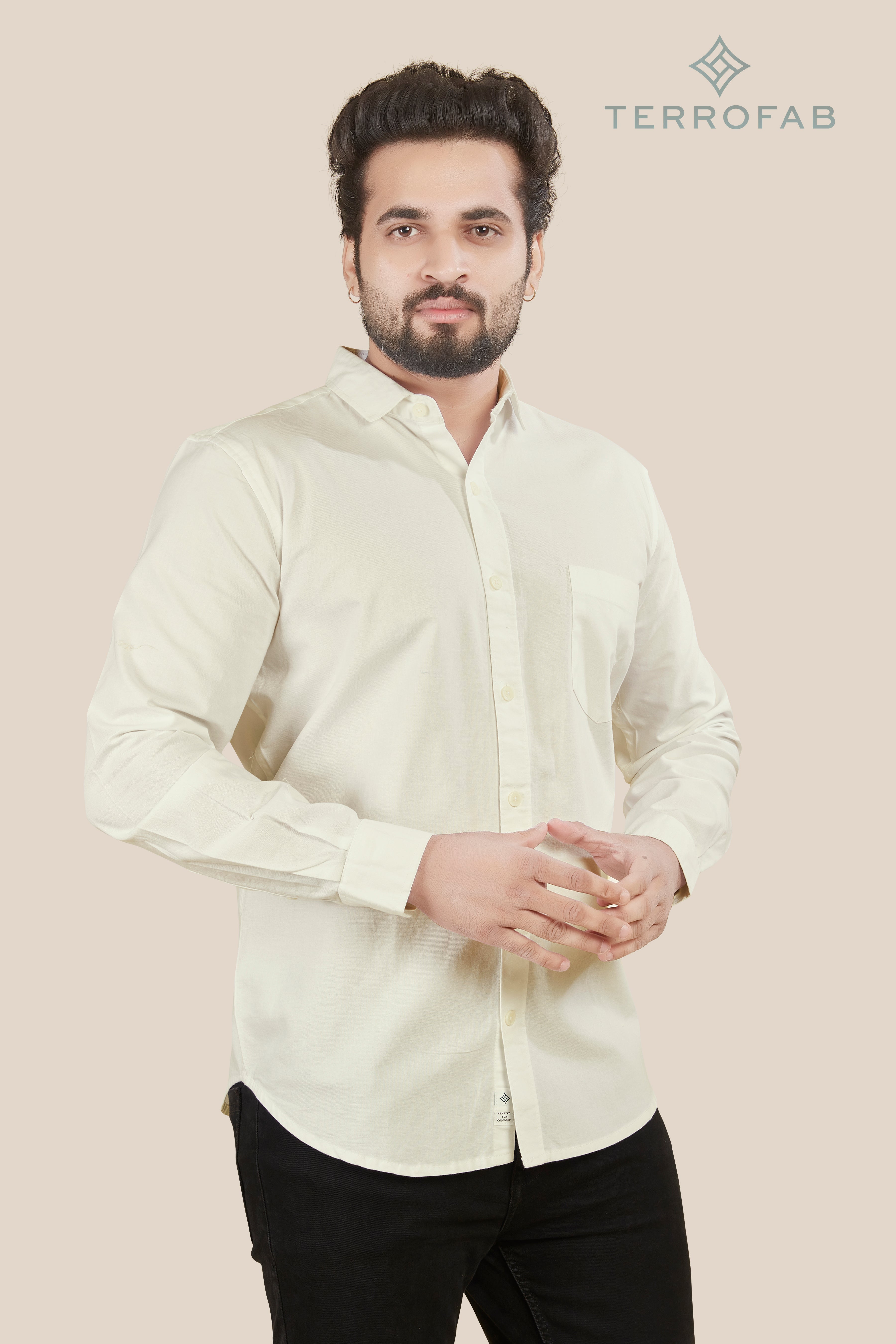 Men’s White Oxford Shirt