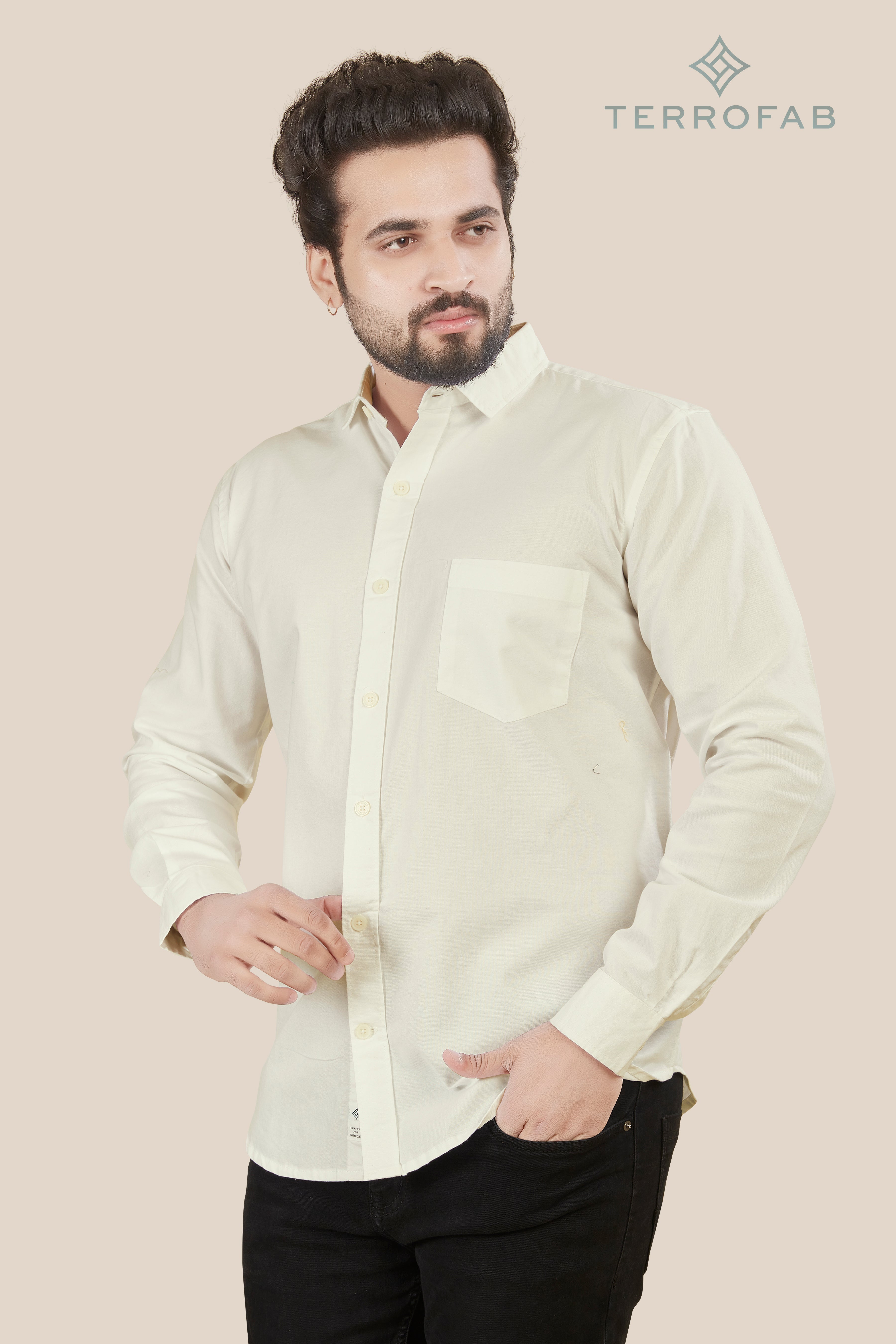 Men’s White Oxford Shirt